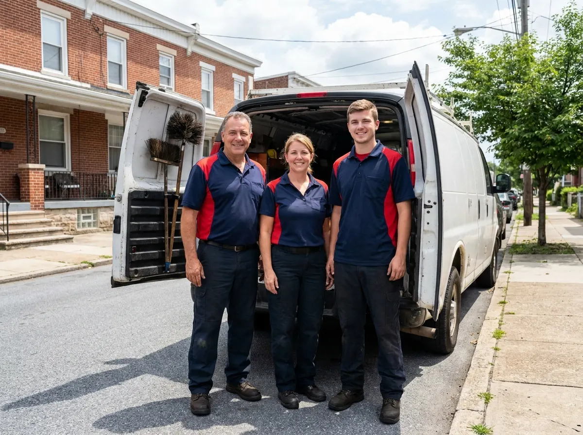 The Allentown Chimney Sweep Co. team โ chimney sweep in Allentown, PA